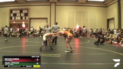 150 lbs Round 2 - Skyler Snider, Unattached vs Noah Cataldo, Smitty`s Barn