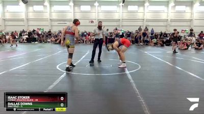 165 lbs Round 2 (8 Team) - Isaac Stoker, Combat Athletics Black vs Dallas Downs, Ohio Gold