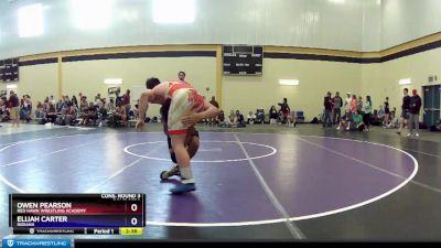 182 lbs Cons. Round 3 - Owen Pearson, Red Hawk Wrestling Academy vs Elijah Carter, Indiana