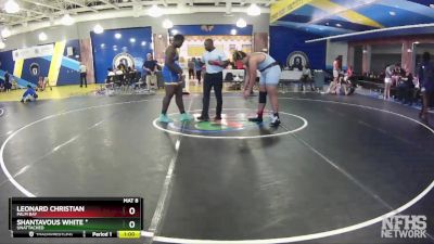 285 lbs Cons. Round 5 - Leonard Christian, Palm Bay vs Shantavous White *, Unattached