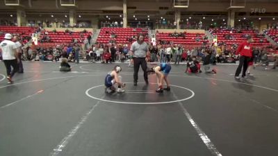 76 lbs Cons. Round 4 - Landon Graham, Victory Wrestling vs Rye Davis, Honey Badger Wrestling Club