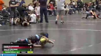 40 lbs Finals (2 Team) - Madilyn McHawes, Iowa Black vs Dallas Williams, Tennessee Red