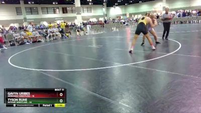 220 lbs Round 4 (6 Team) - Gavyn Uribes, Hernando Wrestling vs Tyson Ruhe, Intense Wrestling