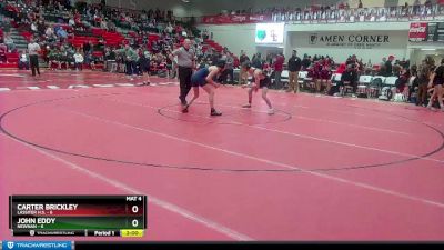 126 lbs Semis & 1st Wb (8 Team) - John Eddy, Newnan vs Carter Brickley, Lassiter H.S.