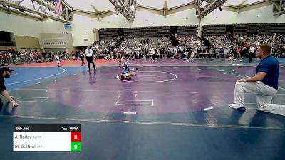 93-J lbs Semifinal - Jeremiah Bailey, American Dream vs Mikey Stillwell, Malvern Prep