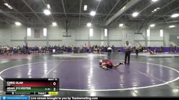 174 lbs Champ. Round 1 - Adam Sylvester, Augsburg vs Chris Olah, Coe