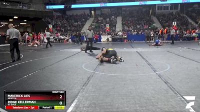 190 lbs Quarterfinal - Ridge Kellerman, DC Gold vs Maverick Lies, Newton