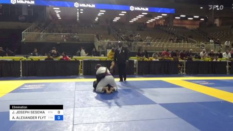JACOB JOSEPH SESEMANN vs AARON ALEXANDER FLYTHE 2024 Pan Jiu Jitsu IBJJF Championship