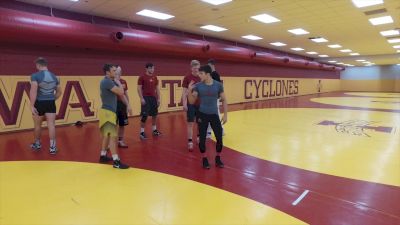 Mike Zadick Leads Cyclone Workout