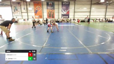 95 lbs Rr Rnd 3 - Isaac Brown, Short Time vs Justin Jones, Iron Horse Wrestling Club