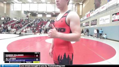 170 lbs Round 4 - Xander Zollinger, East Idaho Elite vs Eli Leyden, Bonners Ferry Wrestling Club