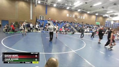 108 lbs Quarterfinal - Chase Boozer, Sons Of Atlas vs Izayiah Henry, Bear River Junior High