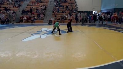 55 lbs Champ. Round 2 - Braden Binsfeld, Paynesville Bulldogs vs Rodolfo Beltran, World Gold Wrestling