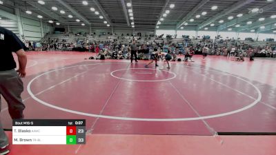 150 lbs Rr Rnd 2 - Ty Blasko, All American Wrestling Club vs Matthew Brown, Triumph Blue