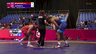 92 kg Round 4 - Nate Jackson, USA vs Jose Betancourt, PUR