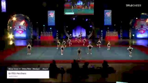 Griffith Panthers - Youth Cheer [2021 Show Cheer 2 - Mitey Mite - Medium Day 3] 2021 Pop Warner National Cheer & Dance Championship
