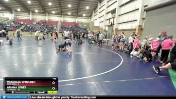 140 lbs Round 5 (6 Team) - Mckenlee Sprecher, Gold Rush vs Ariana Jones, Colorado