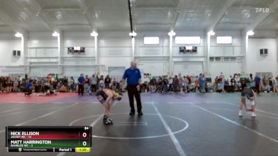 84 lbs Round 7 (10 Team) - Nick Ellison, Jacket WC vs Matt Harrington, Rambler WC