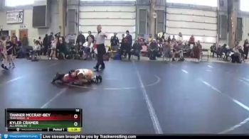 56 lbs Round 5 (8 Team) - Kyler Cramer, All American vs Tanner McCray-Bey, Team Smash