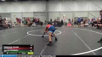 120 lbs Placement Matches (16 Team) - Treshaun Tecson, Oklahoma Blue vs Kaiyon McKinney, Ohio