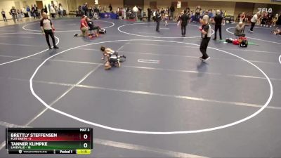 64 lbs Finals (8 Team) - Brettly Steffensen, Flat Earth vs Tanner Klimpke, Lakeville