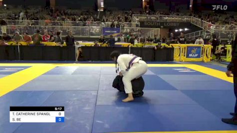 SOLANA BE vs TERESA CATHERINE SPANGLER 2024 Pan Jiu Jitsu IBJJF Championship