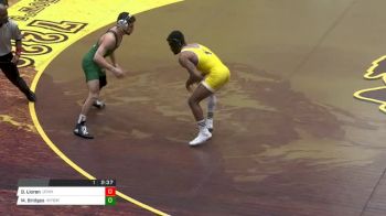 133 lbs Durbin Lloren, Utah Valley vs Montorie Bridges, Wyoming