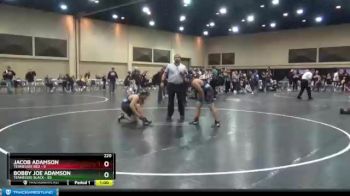 220 lbs Finals (2 Team) - Jacob Adamson, Tennessee Red vs Bobby Joe Adamson, Tennessee Black