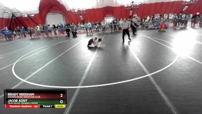 92 lbs Cons. Round 2 - Brady Needham, Holmen Viking Wrestling Club vs Jacob Adsit, Team Nazar Training Center