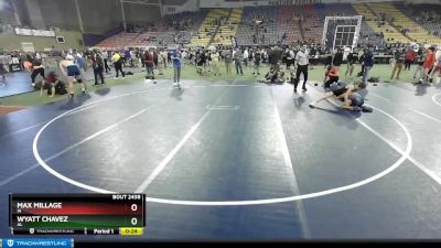 100 lbs Cons. Round 1 - Max Millage, IA vs Wyatt Chavez, AL