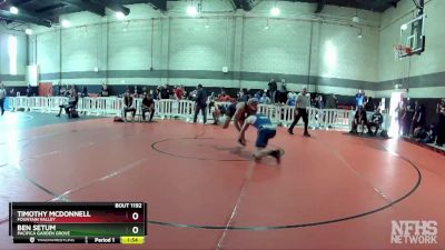 182 lbs Quarterfinal - Timothy McDonnell, Fountain Valley vs Ben Setum, Pacifica Garden Grove