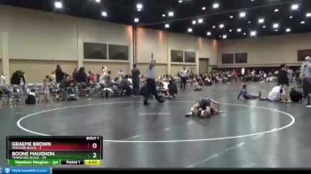 70 lbs Finals (2 Team) - Graeme Brown, Missouri Black vs Boone Maughon, Tennessee Black