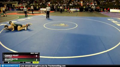 Cons. Semi - Brandon Fye, Central City vs Chance Foust, Logan View