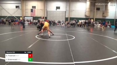 Prelims - Samual Freeman, Western State Colorado University vs Jacob Greenwood, Wyoming