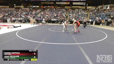 5A - 132 lbs Cons. Semi - Kaiden Hoffman, Great Bend vs Evan Vielhauer, Basehor-Linwood