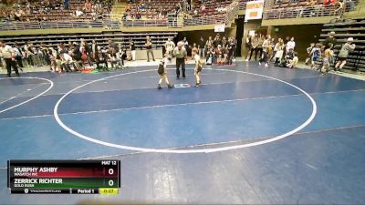 59 lbs Champ. Round 1 - Murphy Ashby, Wasatch WC vs Zerrick Richter, Gold Rush