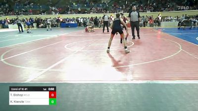 94 lbs Consi Of 16 #1 - Tripp Bishop, McLoud vs Krayton Kienzle, Tonkawa