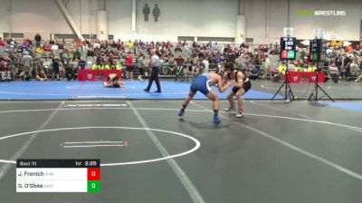 141 lbs Rd Of 32 - Josh Franich, Highline College vs Garrett O'Shea, Air Force