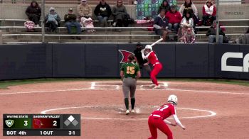 Replay: Wayne State (MI) vs Saginaw Valley St. | Apr 21 @ 5 PM