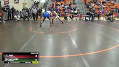 190 lbs Quarterfinal - Leo Hess, Mansfield Senior vs Eric Williams, East Liverpool