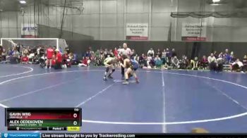 110 lbs Round 2 (6 Team) - Alex Oedekoven, South Dakota Storm vs Gavin Wiig, Iowa Blue