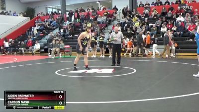 215 lbs Quarterfinal - Aiden Parmater, Vinton-Shellsburg vs Carson Nash, Clear Creek-Amana