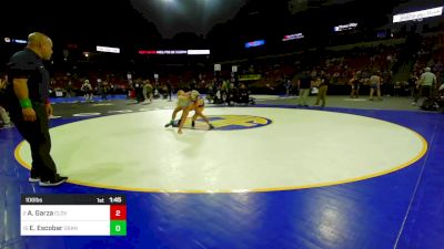 106 lbs Round Of 16 - Anthony Garza, Clovis vs Emilio Escobar, Granite Hills