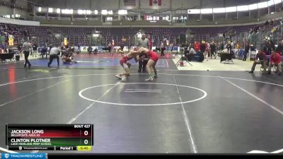 126 lbs Cons. Round 5 - Jackson Long, Bellefonte Area Hs vs Clinton Plotner, Lake Highland Prep School