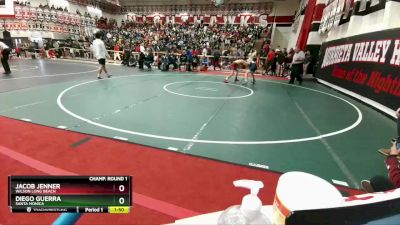 113 lbs Champ. Round 1 - Jacob Jenner, Wilson Long Beach vs Diego Guerra, Santa Monica