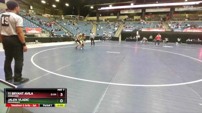 149 lbs Cons. Round 2 - 11 Bryant Avila, Vanguard vs Jalen Vladic, Providence