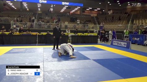 QIAO YANG HAN vs ANDREW JOSEPH AGAZARM 2024 Pan Jiu Jitsu IBJJF Championship