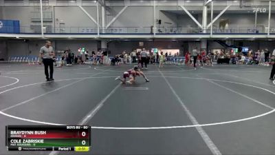 60 lbs Round 1 - Cole Zabriskie, Mat Assassins vs Braydynn Bush, Kraken