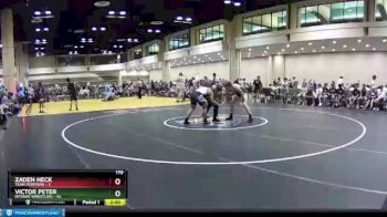170 lbs Round 1 (10 Team) - Zaden Heck, Team Montana vs Victor Peter, Intense Wrestling