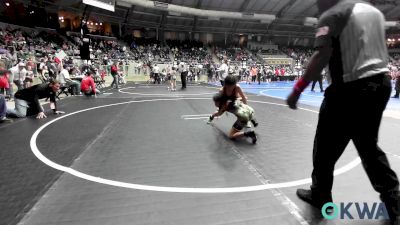 75 lbs Final - Charlotte Booth, Sperry Wrestling Club vs Chanlee McKinney, Woodland Wrestling Club